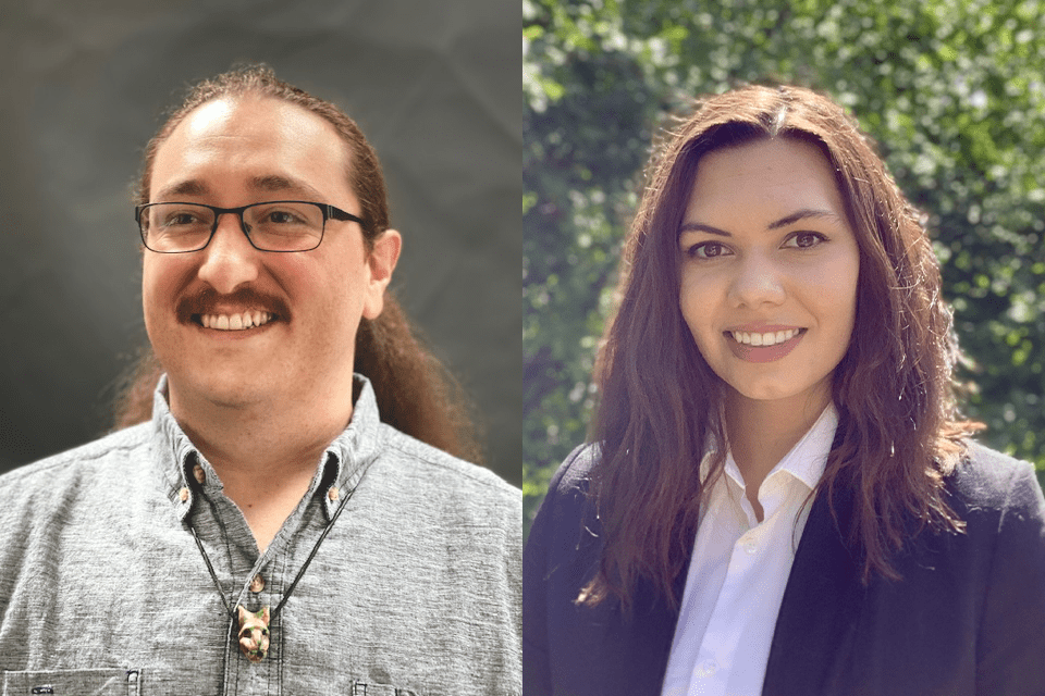 Emiliano Salazar and Tessa Stackow, CCLP's summer 2021 legal interns