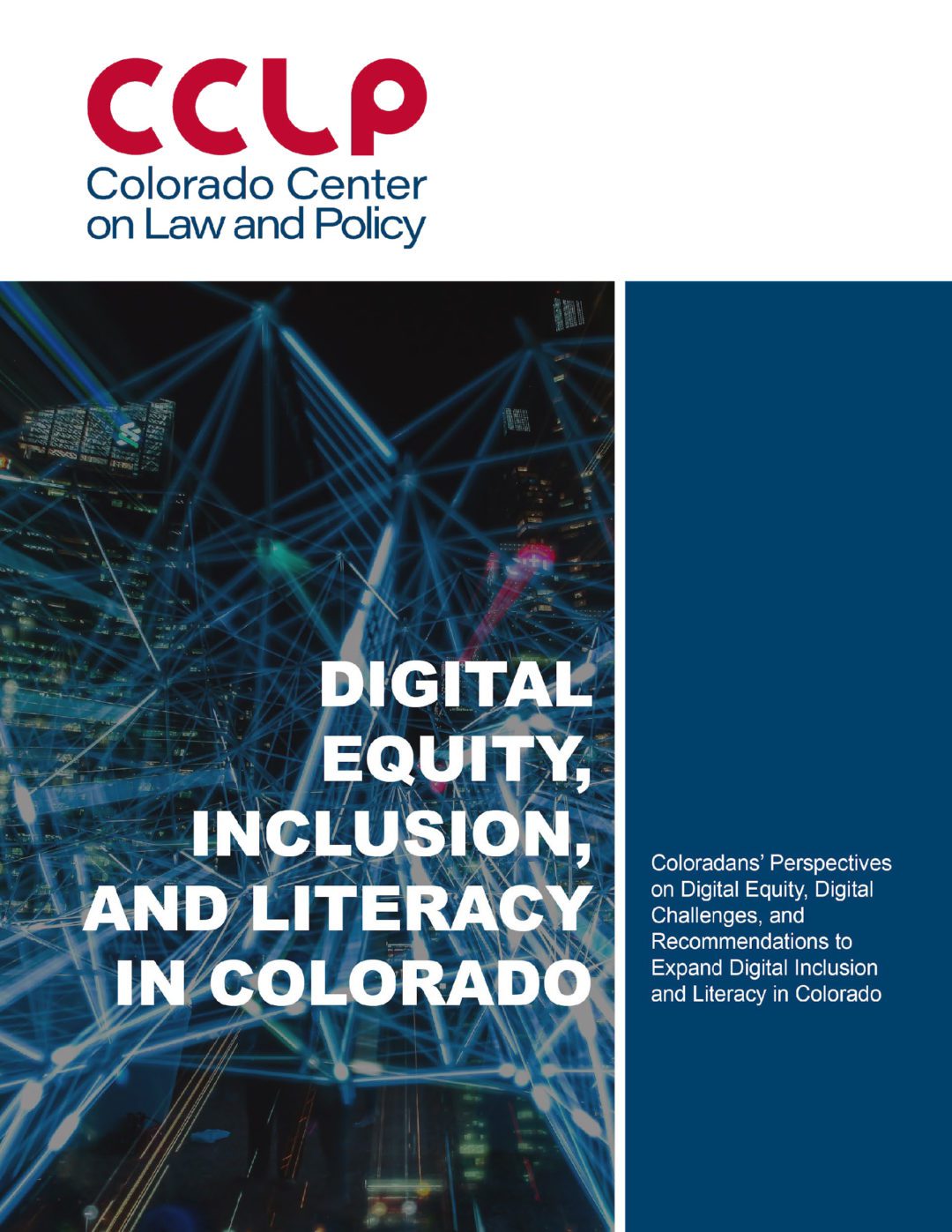 Digital Equity, Inclusion, and Literacy in Colorado